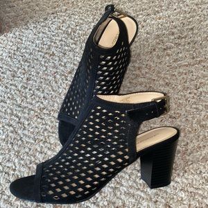 black heels